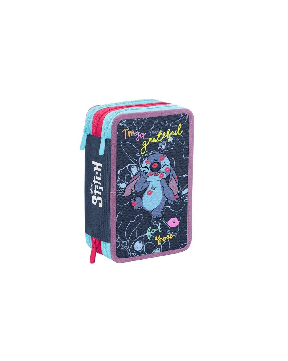 ASTUCCIO A 3 ZIP SEVEN LILO & STITCH