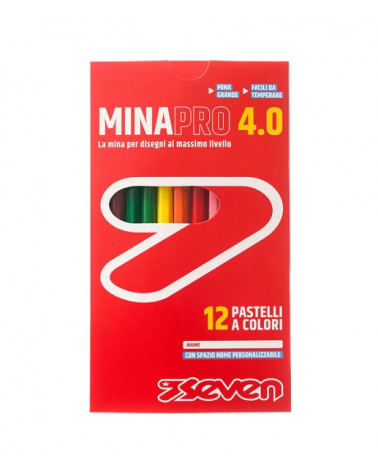 COLORI A MATITA 4MM DA 12 SEVEN