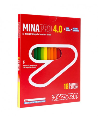 COLORI A MATITA 4MM DA 18 SEVEN