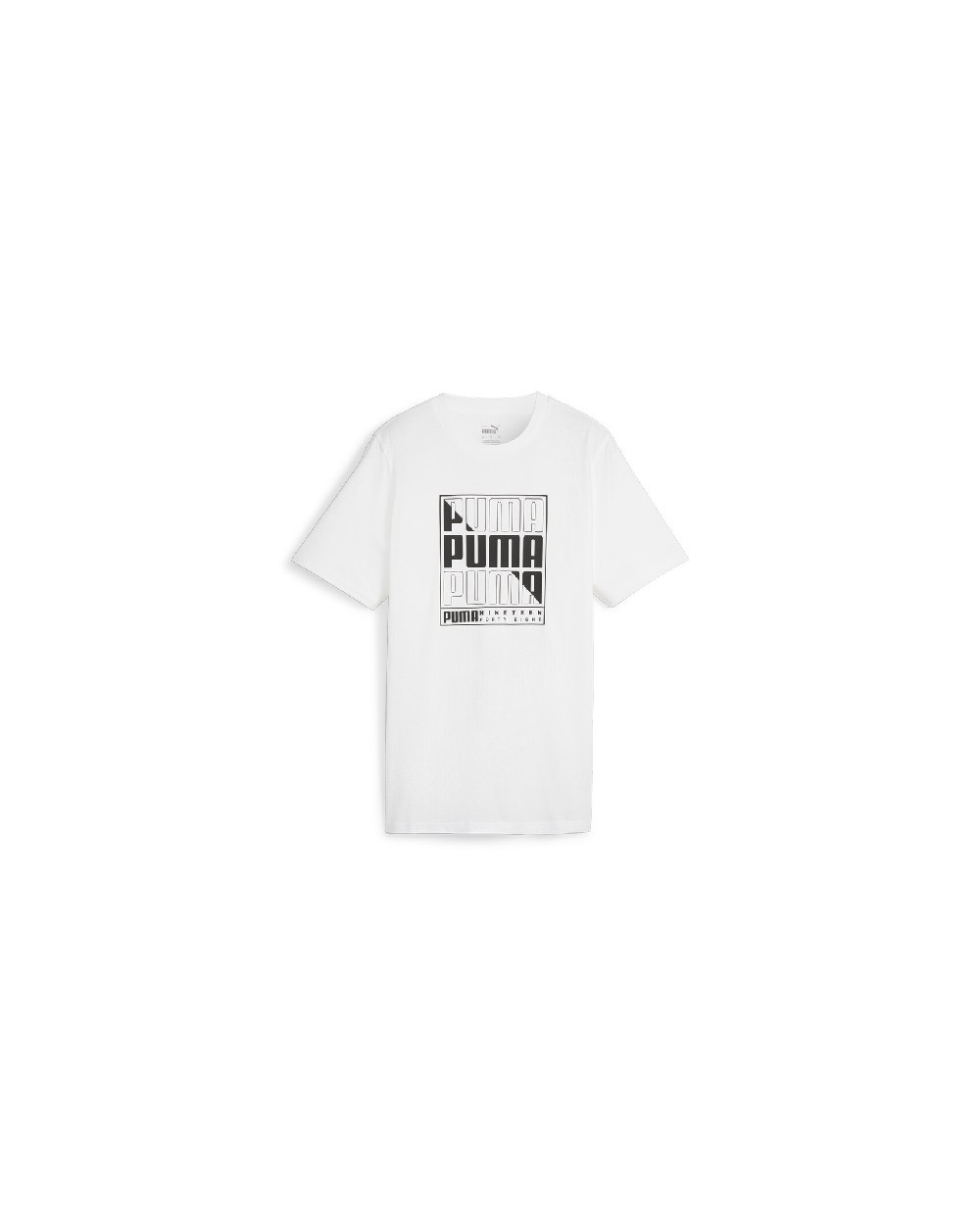 T-shirt puma bianco uomo 680172