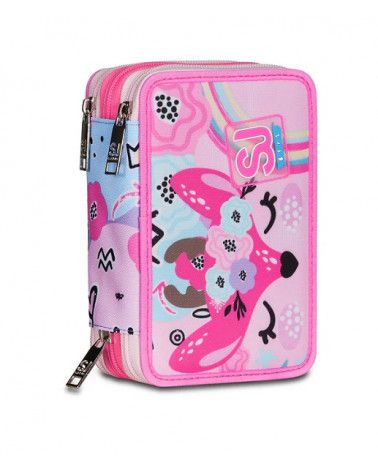 Astuccio 3 zip seven sj gang pinkhugs 2024/2025