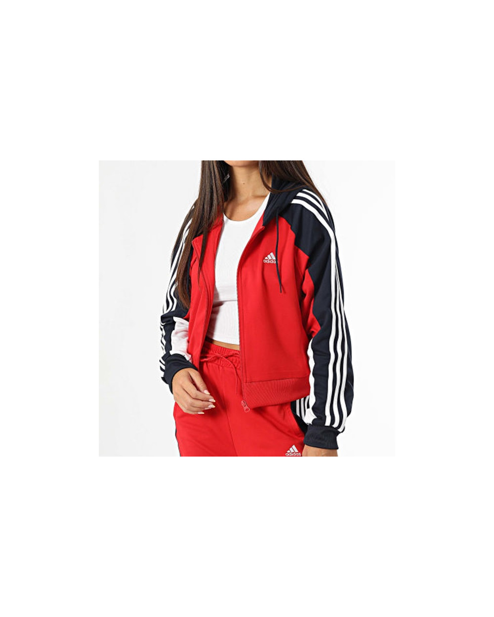 Tuta adidas donna rossa ix9270